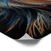 Hard Pastel Tekening Yorkshire Terrier Yorkie Poster (Hoek)