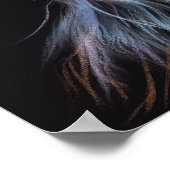 Hard Pastel Tekening Yorkshire Terrier Yorkie Poster (Hoek)