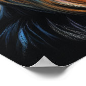 Hard Pastel Tekening Yorkshire Terrier Yorkie Poster (Hoek)