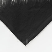 Hard Pastel Zebra op zwart Fleece Deken (Hoek)