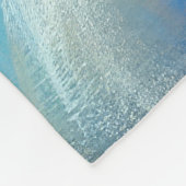 Hard Pastels Tekening Abstract Modern Cityscape Fleece Deken (Hoek)