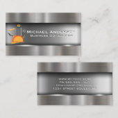 Hard Pet en gereedschap | Bouw Visitekaartje (Voorkant / Achterkant)