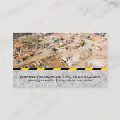 Hard Pet Logo | bouwterrein Visitekaartje (Achterkant)