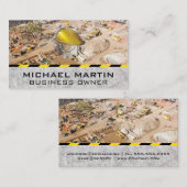 Hard Pet Logo | bouwterrein Visitekaartje (Voorkant / Achterkant)