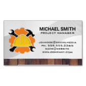 hard Pet | moersleutel | Bouw Magnetisch Visitekaartje (Voorkant)