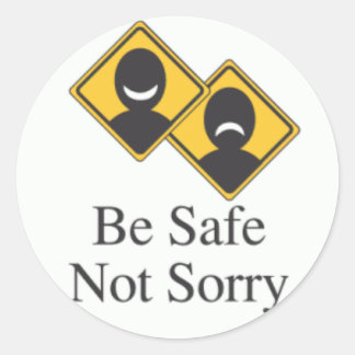 Hard Petten Sticker - Veiligheid