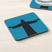 Hard plastic coaster bier onderzetter (Linkerzijde)