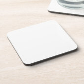 Hard plastic coaster bier onderzetter (Linkerzijde)