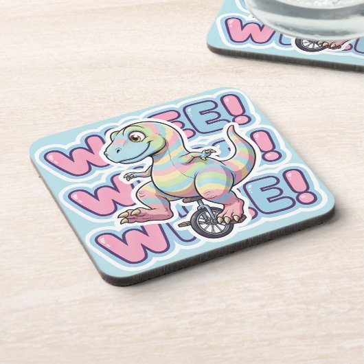 Hard plastic coaster bier onderzetter (Linkerzijde)