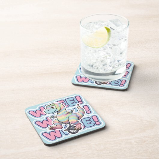 Hard plastic coaster bier onderzetter (Rechterzijde)