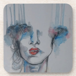 Hard plastic coaster bier onderzetter