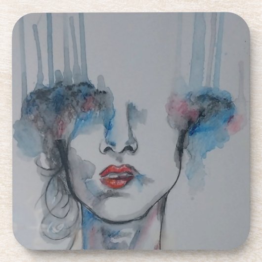 Hard plastic coaster bier onderzetter (Voorkant)