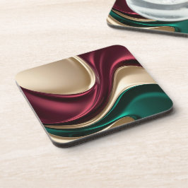 Hard plastic coaster in stylish graphic bier onderzetter