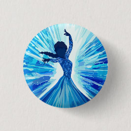 Hard plastic coaster ronde button 3,2 cm