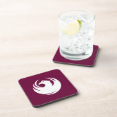 Hard plastic coaster with flag of Phoenix City Bier Onderzetter (Rechterzijde)