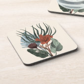 Hard Plastic Onderzetters Elegant  Botanisch (Linkerzijde)