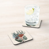 Hard Plastic Onderzetters Elegant  Botanisch (Rechterzijde)