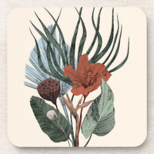 Hard Plastic Onderzetters Elegant Botanisch