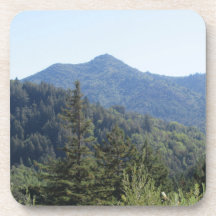 Hard Plastic Onderzetters Mt Tamalpais Zo Groen