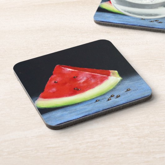 Hard Plastic Onderzetters Watermeloen (Linkerzijde)