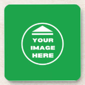 Hard plastiek onderzetter - Gepersonaliseerd - Voe (Voorkant)