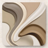 Hard plastisch onderzetter in stijlvolle vormgevin (Voorkant)