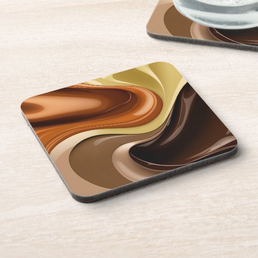 Hard plastisch onderzetter in stijlvolle vormgevin (Linkerzijde)