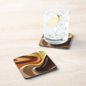 Hard plastisch onderzetter in stijlvolle vormgevin (Rechterzijde)