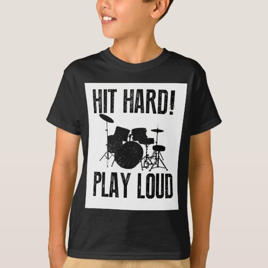 HARD! PLAY LOUD T-SHIRT (Voorkant)