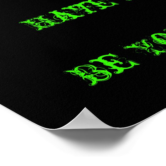 Hard Poster werken (Hoek)