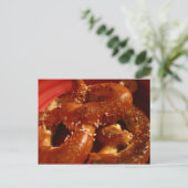 Hard Pretzel Briefkaart (Staand voorkant)