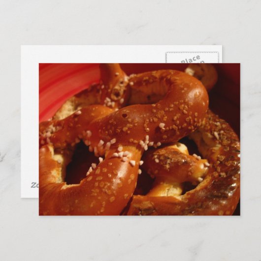 Hard Pretzel Briefkaart (Voorkant / Achterkant)