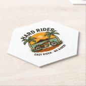 Hard Rider Summer Kartonnen Onderzetters (Schuin)