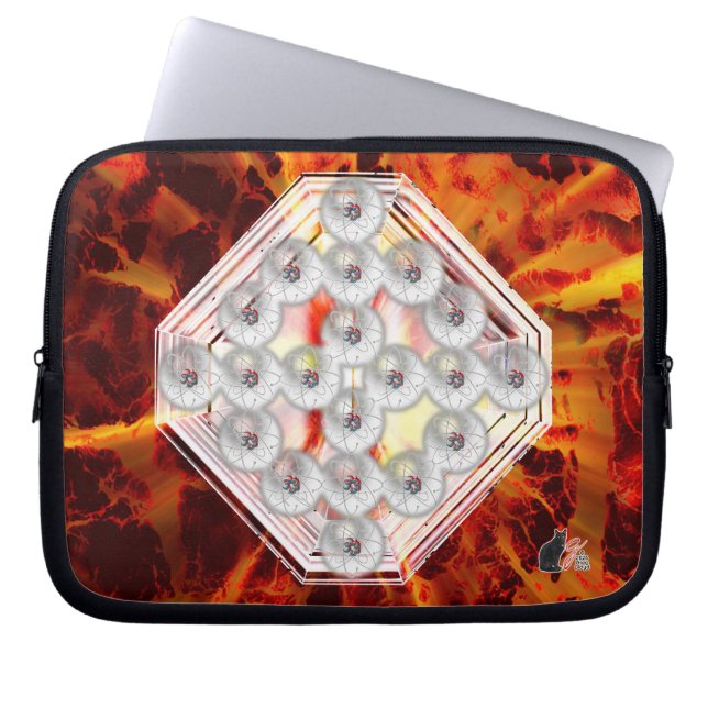 Hard Rock 10" Laptop Sleeve (Voorkant)
