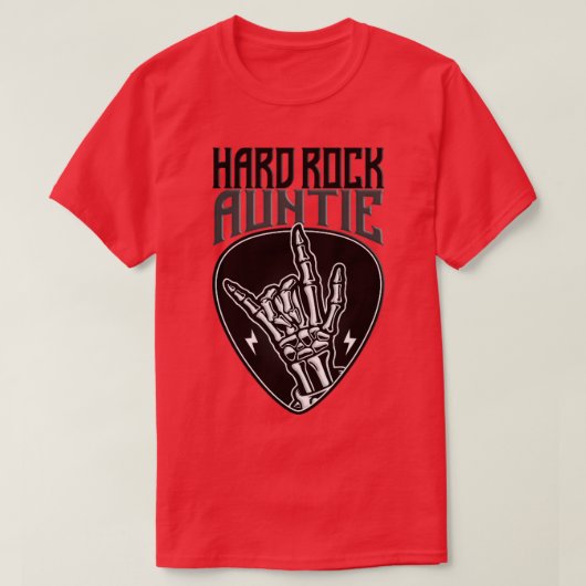 Hard Rock Auntie Rock on Hand Sign1 T-shirt (Design voorkant)