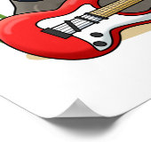 Hard Rock Funny Geology Music Pun Poster (Hoek)