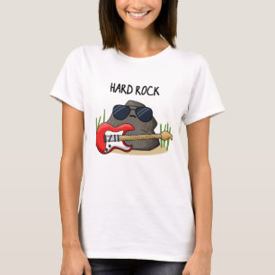 Hard Rock Funny Geology Music Pun T-shirt