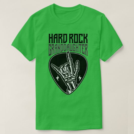 Hard Rock GrandDaughter Rock Hand Sign1 T-shirt (Design voorkant)