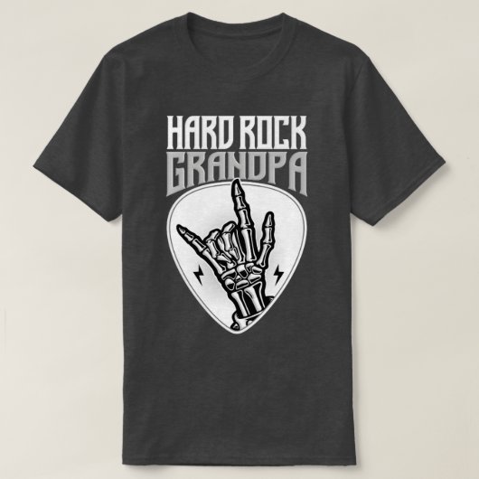 Hard Rock Grandpa Rock Hand Sign T-shirt (Design voorkant)