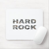 Hard Rock Granite-tekst Muismat (Met muis)