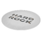 Hard Rock Granite-tekst Snijplank (Hoek)