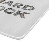Hard Rock Granite-tekst Snijplank (Hoek)