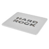 Hard Rock Granite-tekst Snijplank (Hoek)