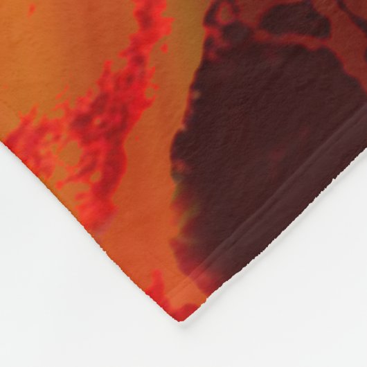 Hard Rock Horizontal Fleece Deken (Hoek)