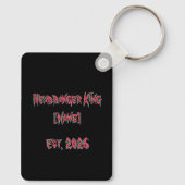Hard Rock Metal Vader Sleutelhanger (Achterkant)