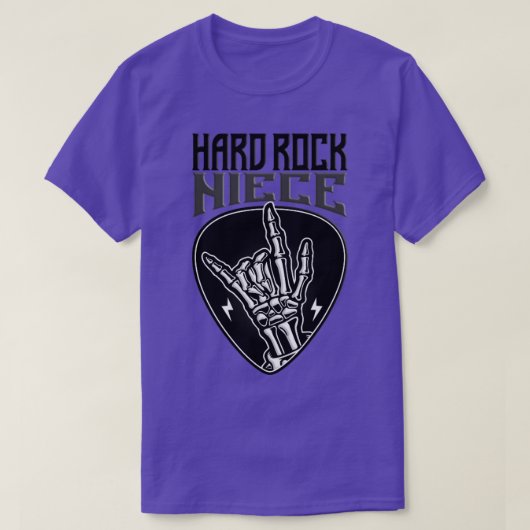 Hard Rock Niece Rock Hand Sign1 T-shirt (Design voorkant)