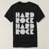 Hard rock ontwerp 1 t-shirt (Design voorkant)