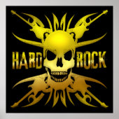 HARD ROCK POSTER (Voorkant)