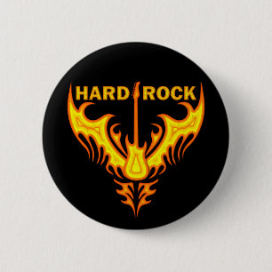 HARD ROCK WINGS RONDE BUTTON 5,7 CM