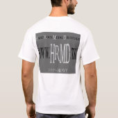 Hard RockMetalDrummer T-shirt (Achterkant)